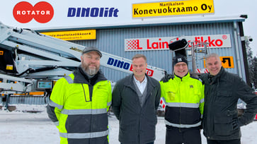 Dinolift, Rotator ja Martikaisen Konevuokraamo 